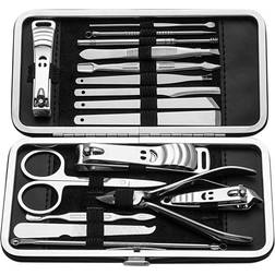 Manicure Pedicure Set Nail Clipper, UOWGA for Nail Grooming Cutter Kit