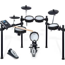 Alesis Drums Command Mesh SE Kit – Elektroniskt trumset med tysta Dual-Zone meshpads, USB/MIDI-anslutning och 600 elektroniska och akustiska trumljud