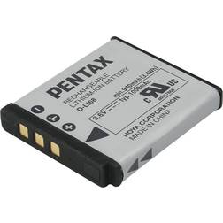Ricoh Pentax D-LI68 litiumjon 1 000 mAh uppladdningsbart batteri (1 000 mAh, litiumjon (litiumjon) vit)