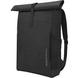 Lenovo IdeaPad Gaming Modern Backpack Ryggsäck för spelare (Ultra Slitstark, Ultra Lätt, Vattentålig) Återvunnen plast Svart