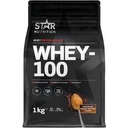 Star Nutrition Whey-100 Chocolate Peanut Butter 1kg