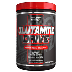 Nutrex Glutamine Drive, Variationer Unflavored 300g