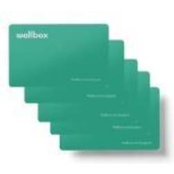 Wallbox RFID-10, RFID-kort, Grön, Vit, 10 styck