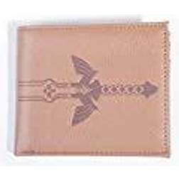 Difuzed of Zelda svärd dubbelvikt plånbok myntpåse, 16 cm; brun
