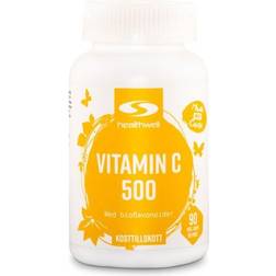 Healthwell Vitamin C 500, kaps 90 st