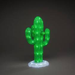 Konstsmide Kaktus akryl 64 vita Jullampa