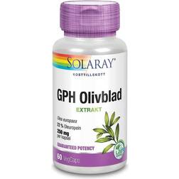 Solaray GPH Olivblad 60 st