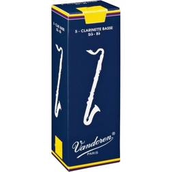 Vandoren CR153 Traditionella kontrabas-klarinettrör (styrka 3) (5-pack)
