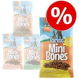 Barkoo Ekonomipack: Mini Bones 4 Lax