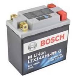 Bosch MC litiumbatteri LTX14AHL-BS 12V 4Ah pol till Höjre