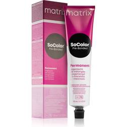 Matrix SoColor Pre-Bonded Blended Permanent hårfärgningsmedel Skugga 8Mm Hellblond Mocha