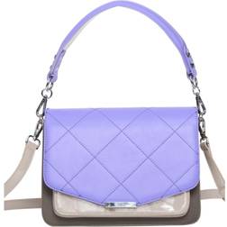 Noella Blanca Multi Compartment Bag Bright Purple/Grey lak/Grey