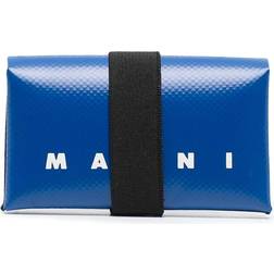 Marni Origami logo-print PVC wallet - men - Polyester/Spandex/Elastane/Brass