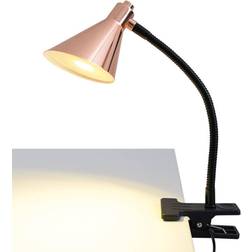 Näve Copper-coloured LED clip Spotlight
