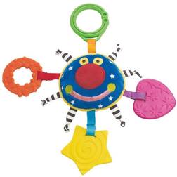 Manhattan Toy Whoozit Orbit bitring mjuk aktivitet och resa leksak