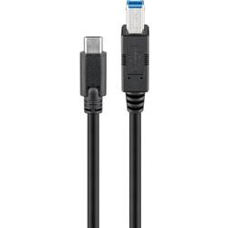 Pro USB 3.0 cable USB-C™ to B black