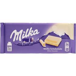 Milka White Chocolate 100g 100g