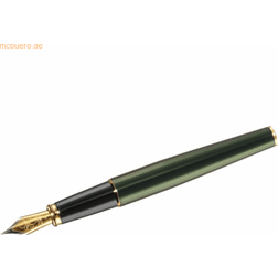 Diplomat Excellence A2 reservoarpenna med stålbred spets – Evergreen Gold
