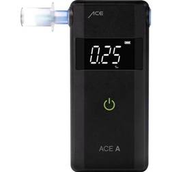 ACE A Breathalyzer Black 0 till 4 ‰ Olika enheter kan visas Larm inkl. display, Countdown-funktion