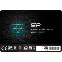 Silicon Power Ace A55 128 GB 2,5 tum – interna fasta state enheter (SSD) (128 GB, 2,5 tum, 6 Gbit/s)