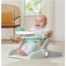 Summer infant Booster Chairs Light Green Learn-to-Sit Three-Position Floor Seat