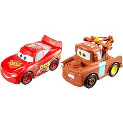 Cars Disney Pixar Track Talkers Lightning McQueen and Mater Vehicle 2pk