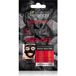 Bielenda Detox, Peel Off Face Mask with Active Carbon