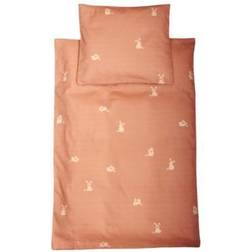 Brigbys Sängkläder till docksäng - Rabbit- ekologisk från
