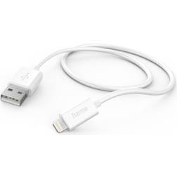 Hama iPhone USB-A Lightning-kabel laddningskabel USB-A 2.0