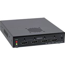 InLine HDMI Videowand Distributionör 1 auf