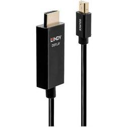 Lindy Cable Mini DisplayPort plug, HDMI-A plug 1.00