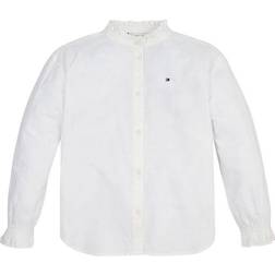 Tommy Hilfiger Grid Dobby L/S Shirt - Ancient White (KG0KG06770YBH)