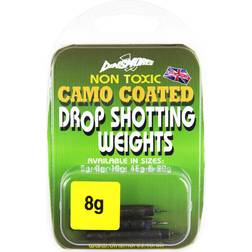 Dinsmores Unisex's Drop-Shot Weights (Pack of 3) Brown, 10 g/3/8 oz
