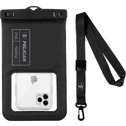 Case-Mate Pelican Waterproof Floating Phone Pouch Marine Series – Stealth Black (XL)