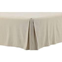 Venture Design Kimmy Bed Skirt Cotton/linen streight Sängkappa Beige