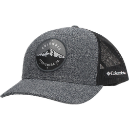 Columbia Unisex Mesh Snap Back Hat - Grill Heather Mt Hood Circle Patch
