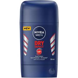Nivea For Men Antiperspirant Deodorant Dry Impact Stick 50