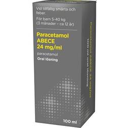 Paracetamol ABECE 24mg/ml 100ml Lösning