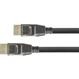 Python Premium DisplayPort 1.2-kabel guldpläterade