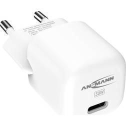 Ansmann Home Charger HC130PD-mini 1001-1033 USB-laddare Vägguttag Utgångsström max. 3000 mA 1 x USB-C