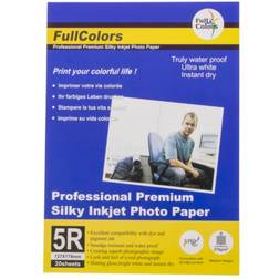 Silky Inkjet fotopapper, 20ark