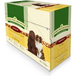 James Wellbeloved Adult Dog Lamb Pouches 10 150g