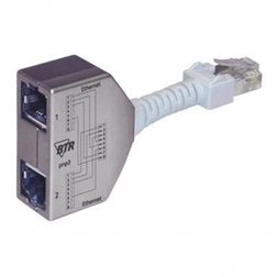 Metz Connect Cable Sharing Adapter pnp 3 8.9cm Netværk-splitter