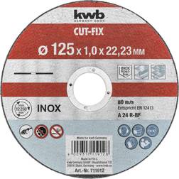 Kwb Einhell Kapskiva, Cut-Fix, Ø125×1,2 mm Leverantör, 3-4 vardagar leveranstid