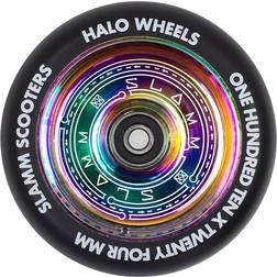 Slamm Halo Deep Dish Neochrome Wheels for Scooters One size