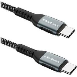 Qoltec USB-kabel pin pin USB-C hane - USB 2.0