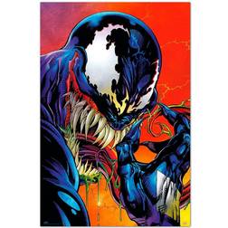Marvel Venom Comicbook affisch dekorativ lamin/Erik