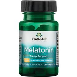 Swanson Ultra Dual-Release Melatonin Supplement Vitamin 3 mg