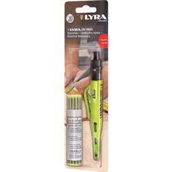 LYRA Djuphålsmärkare Dry Profi Set inkl. 12st extra märksift grafit, blistepackat