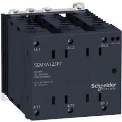 Schneider Electric Solid state relæ for DIN-skinne nulvoltskoblende 600VAC 3F 25A 4-32VDC forsyning